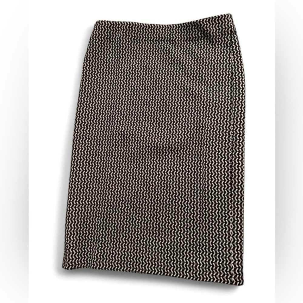 Ann Taylor Paterned Knit Pencil Skirt